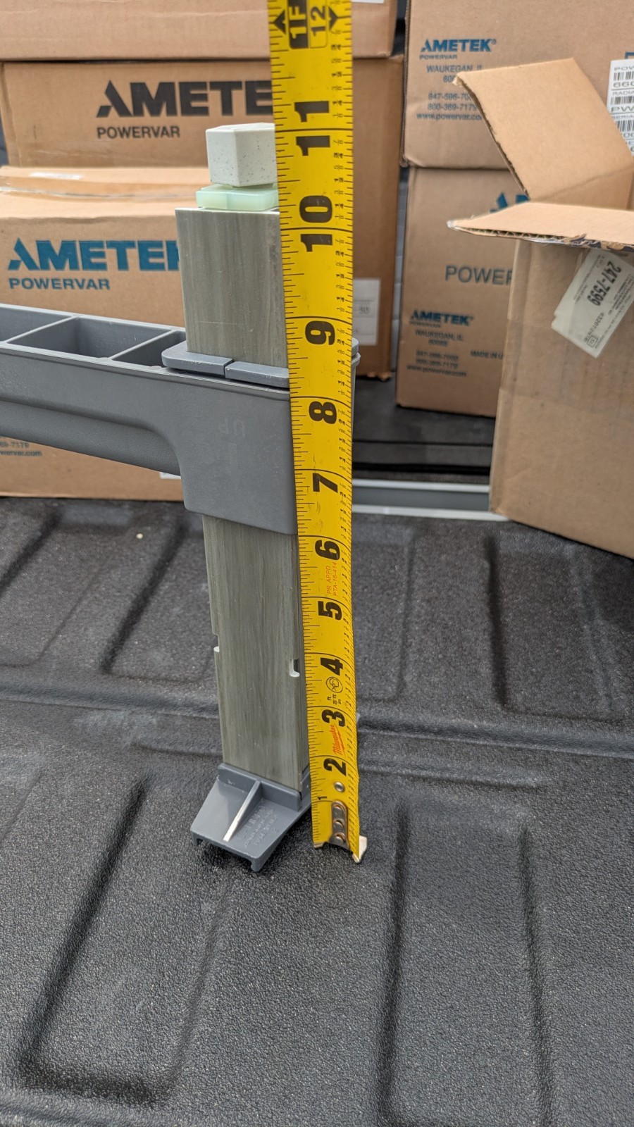 CAMBRO EDS18H10580 CAMSHELVING DUNNAGE STAND 18×10.5 BRUSHED GRAPHITE QTY -1 NEW