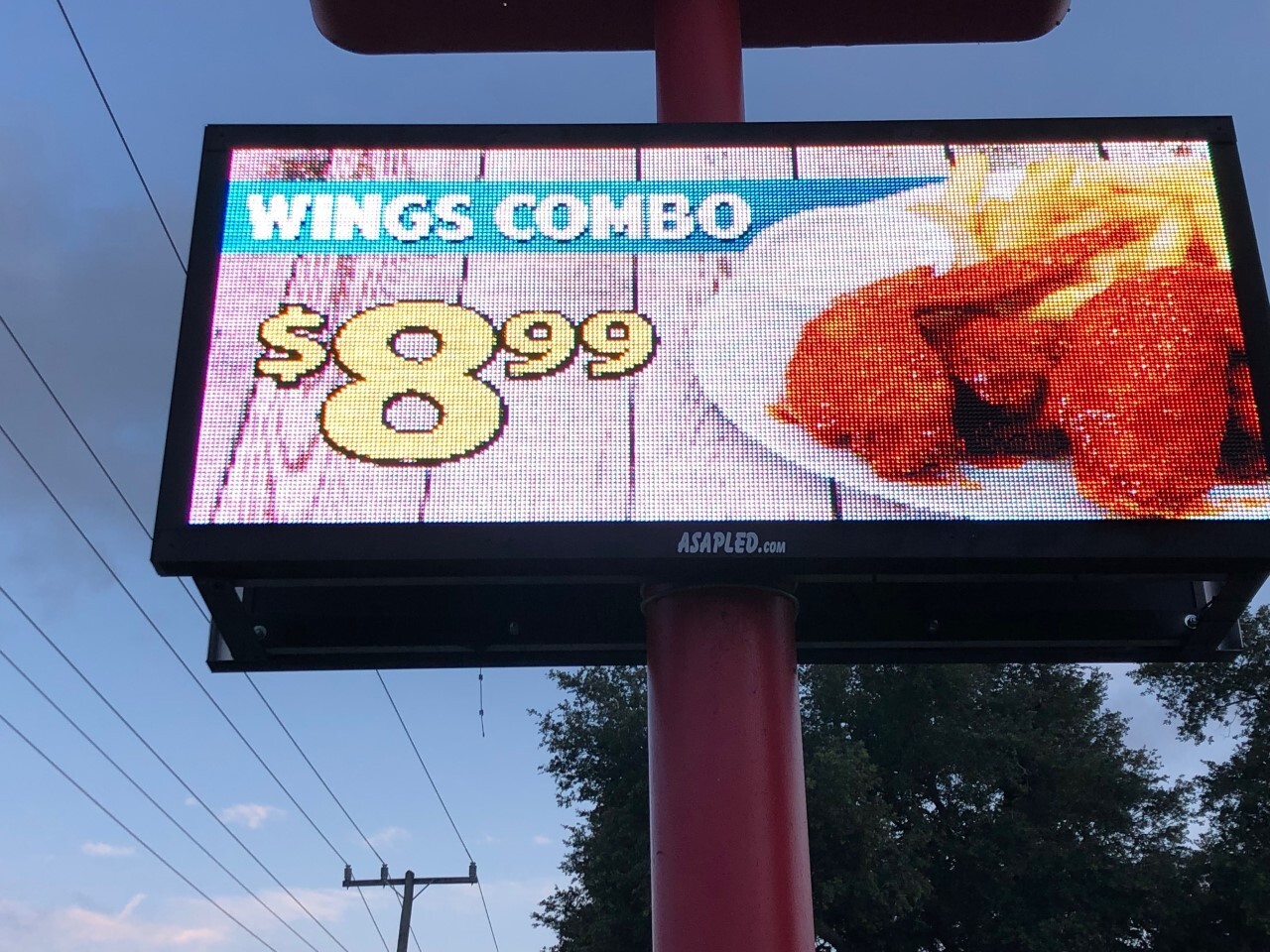LED Sign Outdoor Board Full Color Programmable 57 in x 38 in – Made in USA