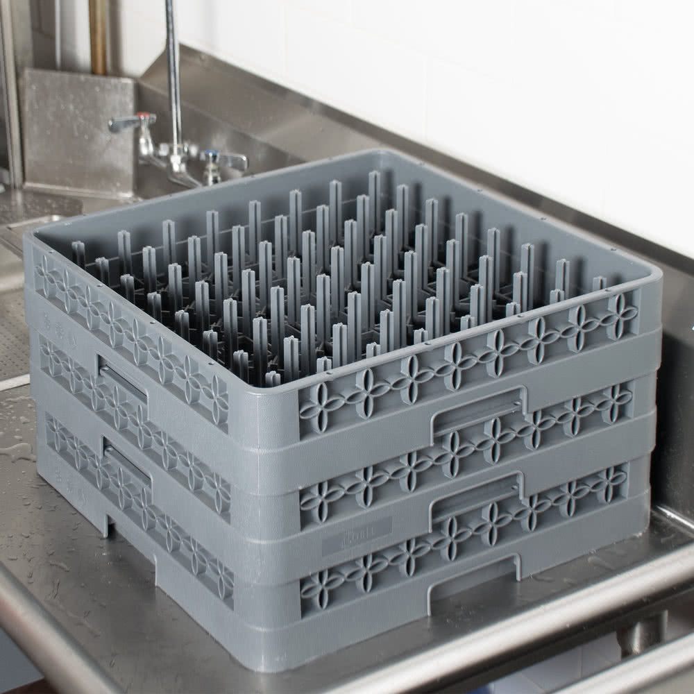 SET of 3 Commercial Restaurant Dishwasher Dish Washer Machine Cup Peg Tray Rack
