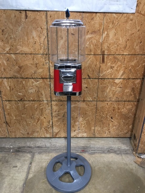 Animal Feed Vending Machine with Stand Duck Chicken Deer Fish Food Pet Feeder