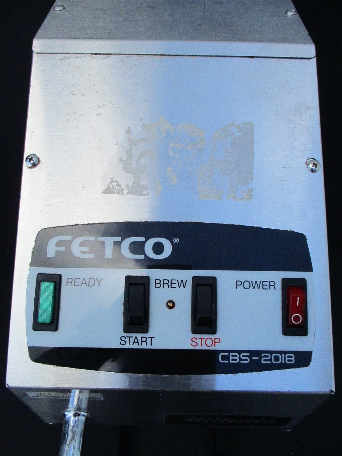 Fetco Millenia CBS-2018 Airpot Commercial Coffee Brewer W/ Hot Water Faucet