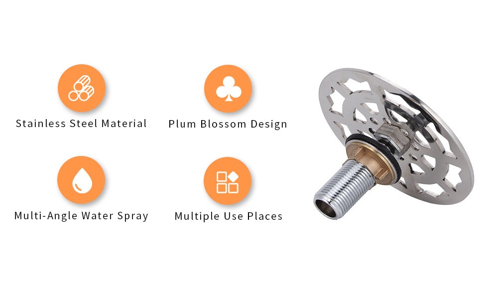 Cup Rinser Faucet Head, Stainless Steel Automatic Cup Washer, Bar Glass Rinser