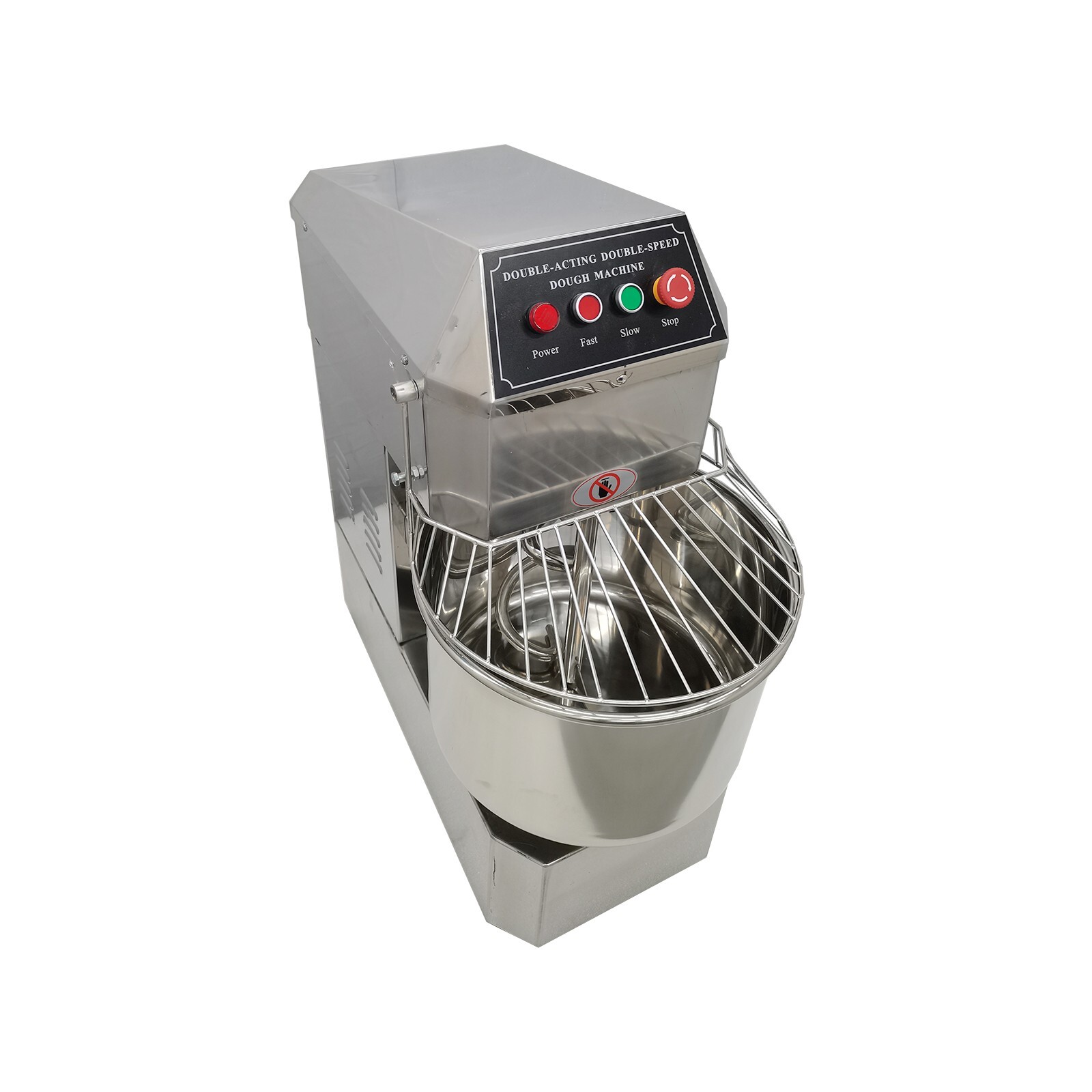 PreAsion 110V Commercial Dough Mixer 20QT Stand Spiral Flour Mixer Pizza Bakery