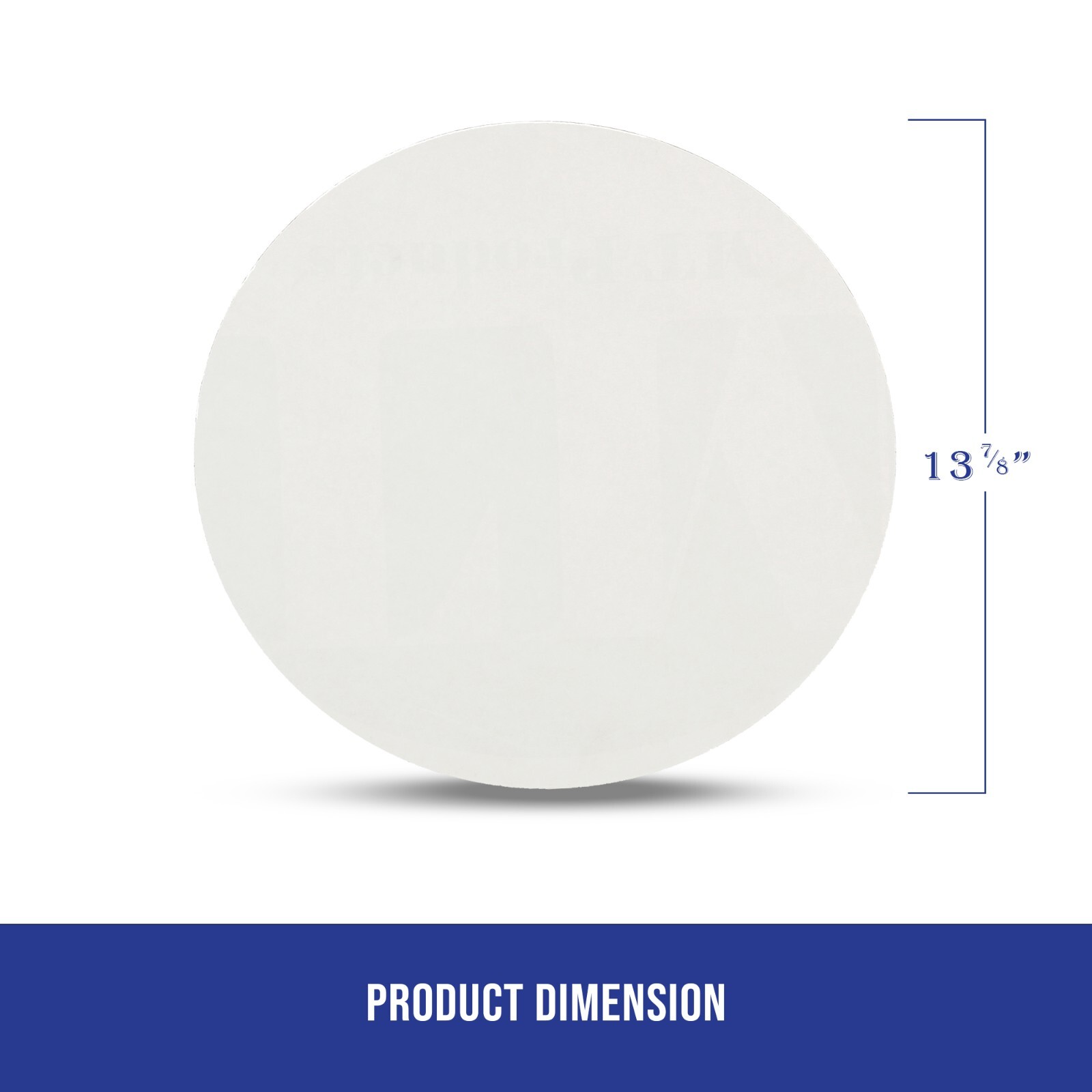 MT Products White Corrugated Cardboard Cake Boards 14″ Round – Pack of 15