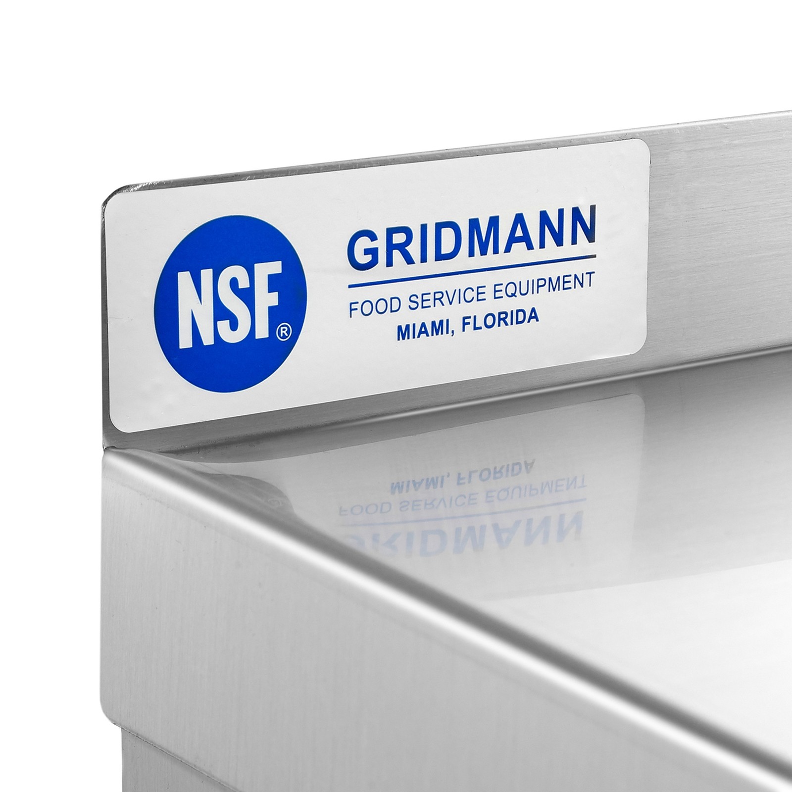 NSF Stainless Steel 12″ x 72″ Wall Shelf Commercial Kitchen Restaurant Shelving