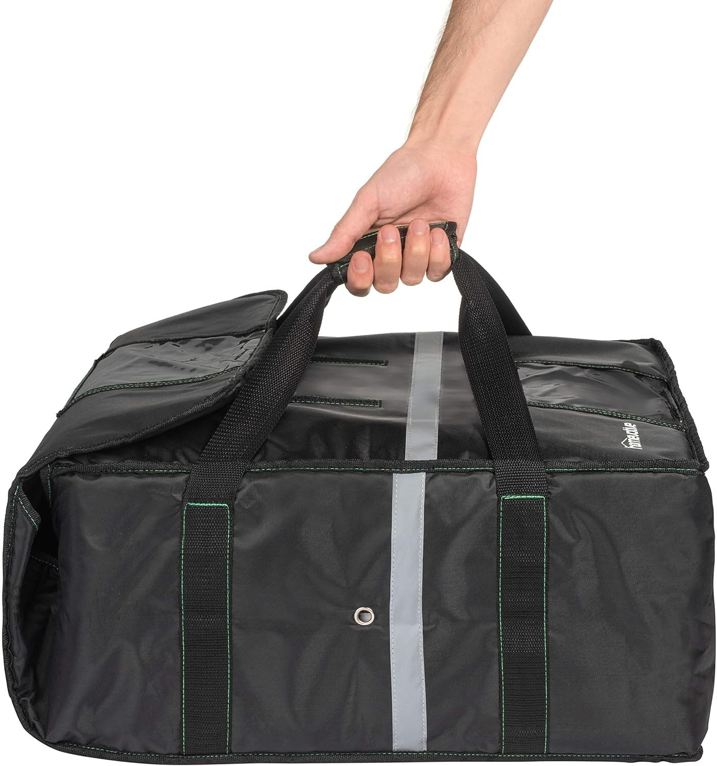 Insulated Pizza & Food Delivery Bag, fits 4 Large Pizzas or Trays, 20″ x 20″ …