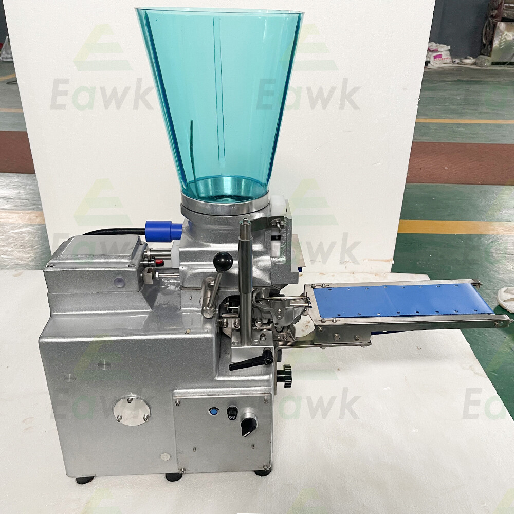 Semi Automatic Fried Dumpling Machine Gyoza Samosa Empanada Making Machine