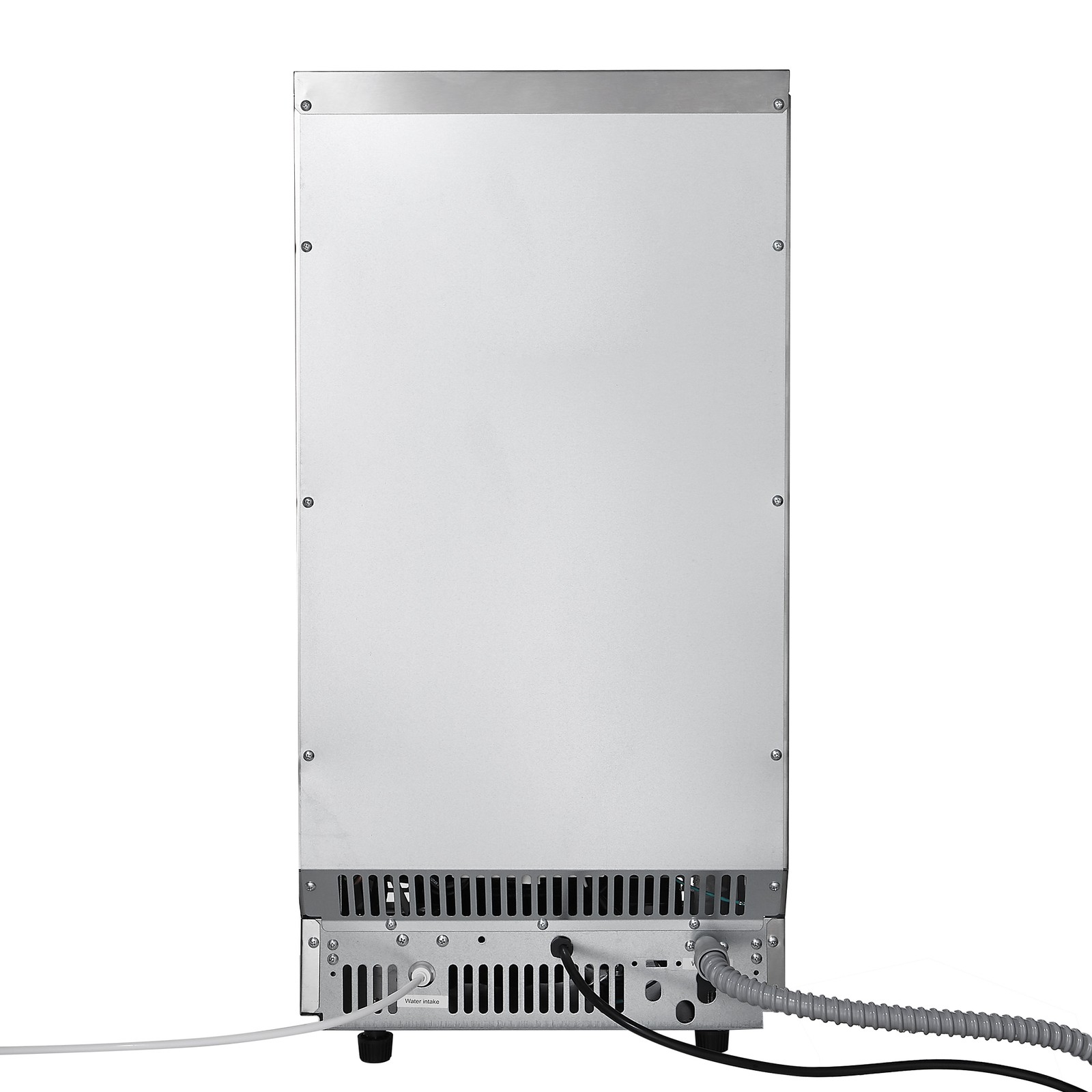 VEVOR Commercial Ice Maker 100lbs/24h Ice Machine 28Lbs Storage Bar Restaurant