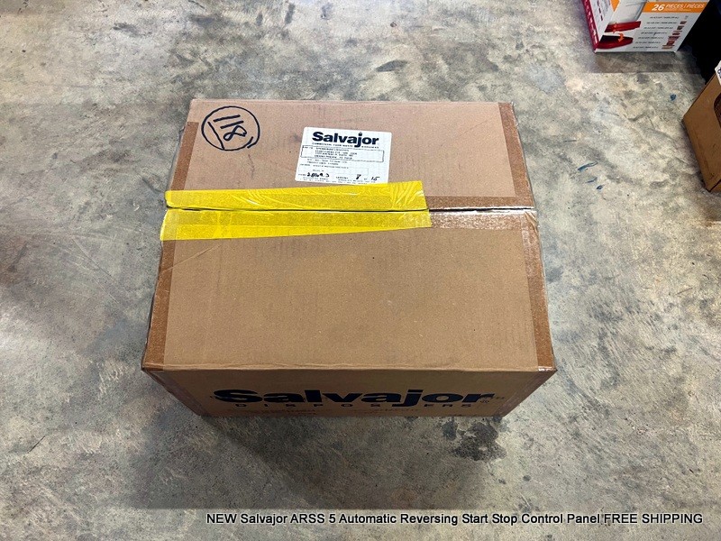 NEW Salvajor ARSS 5 Automatic Reversing Start Stop Control Panel FREE SHIPPING