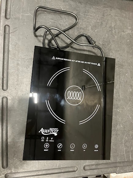 Avantco ID1800 Drop-In / Countertop Induction Range / Cooker – 120V, 1800W