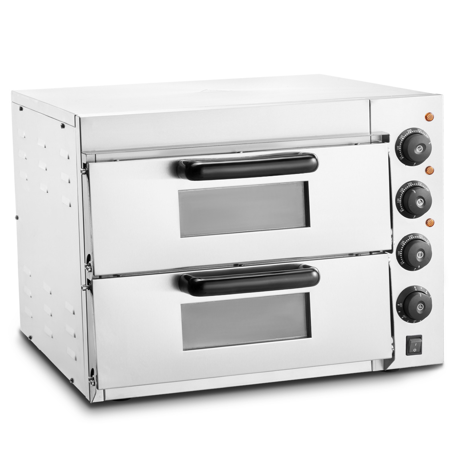 VEVOR Commercial Countertop Pizza Oven Electric Pizza Oven for 16″ Pizza Indoor