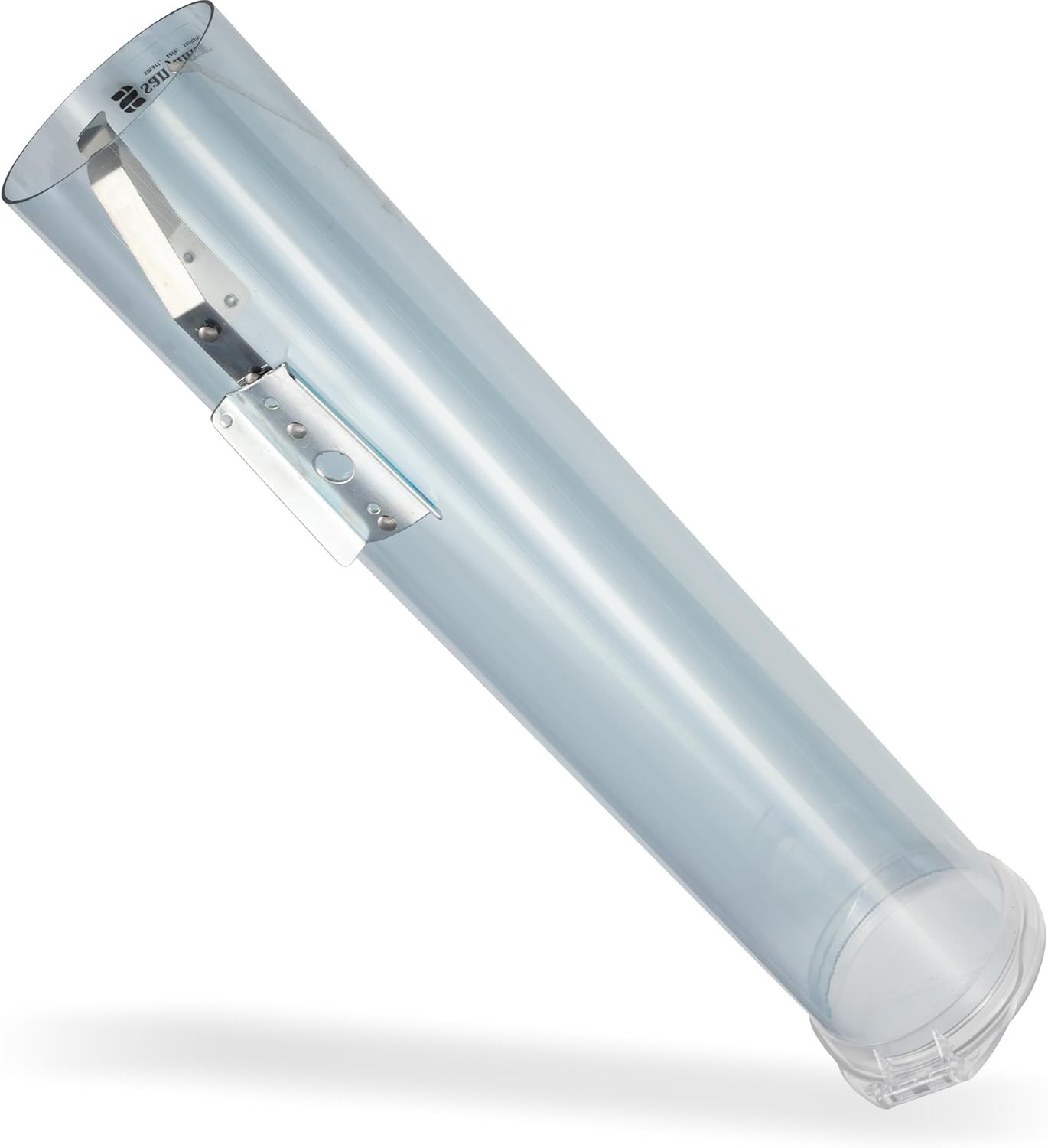Blue Plastic Cup Dispenser for Restaurants, 16 Inches