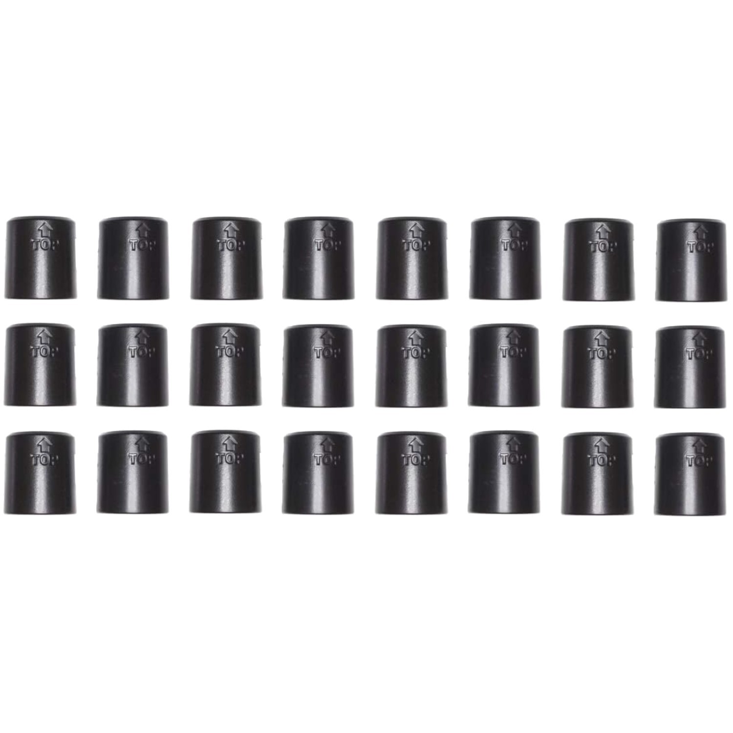 Metal Rack Locking Shelving Split Sleeves – 24 Pack