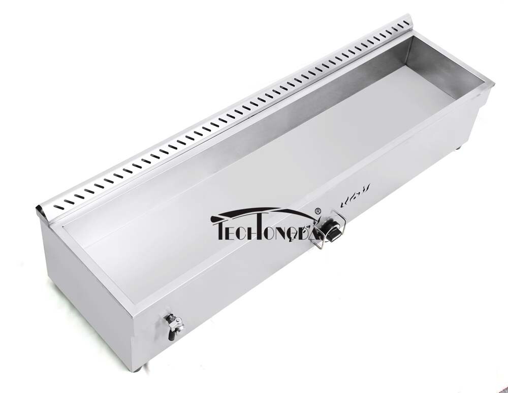 5-Deep Pan Propane Gas Steam Table Food Warmer/LPG Warm Soup Tank Size5*1/2