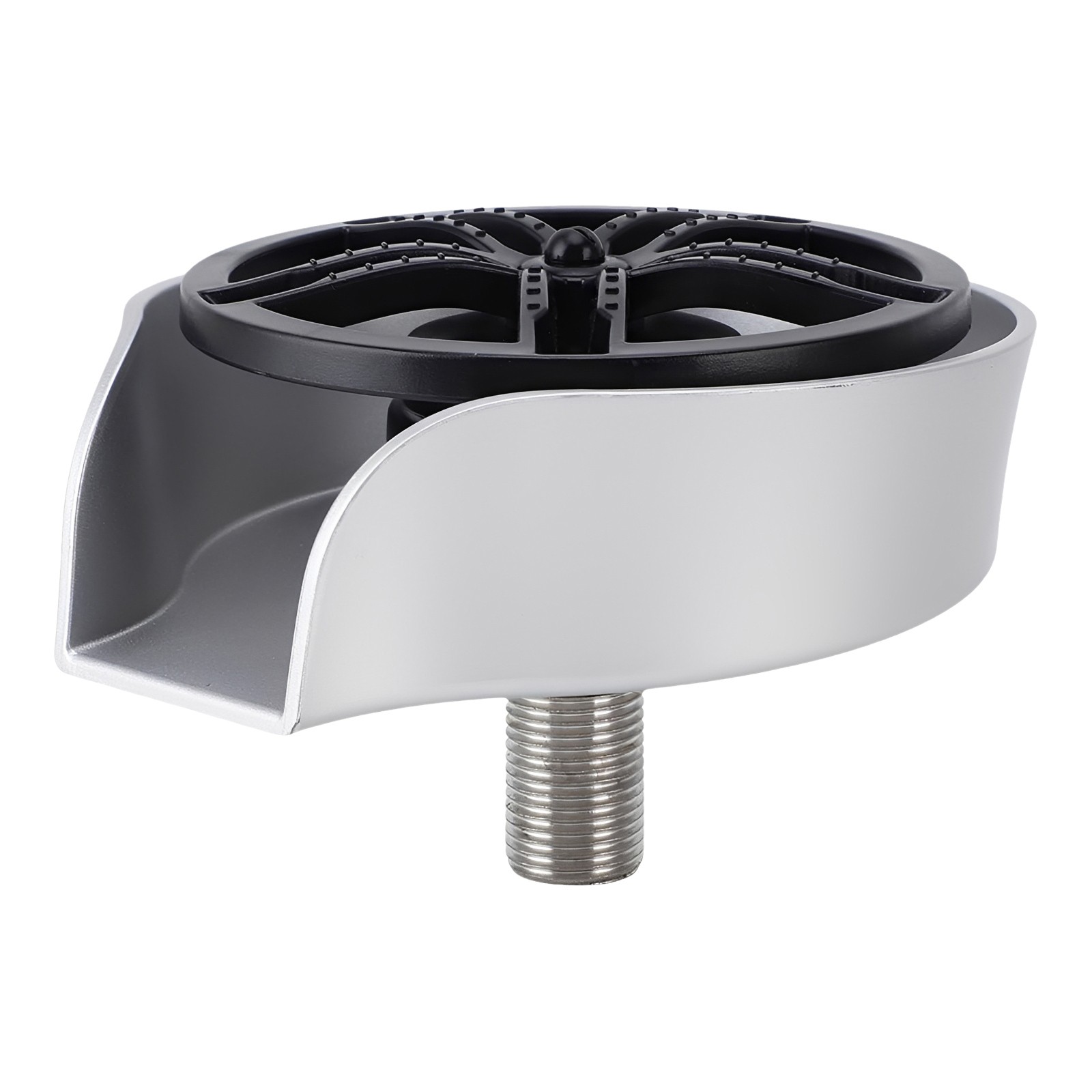 360° Rotating High Pressure Pull Out Glass Rinser Kitchen Sink Cup Bottle Washer