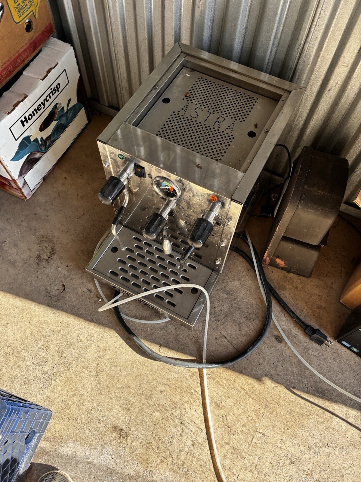 Astra STS 1800 SR Commercial Milk Steamer Machine 120V Silver Steam Wand