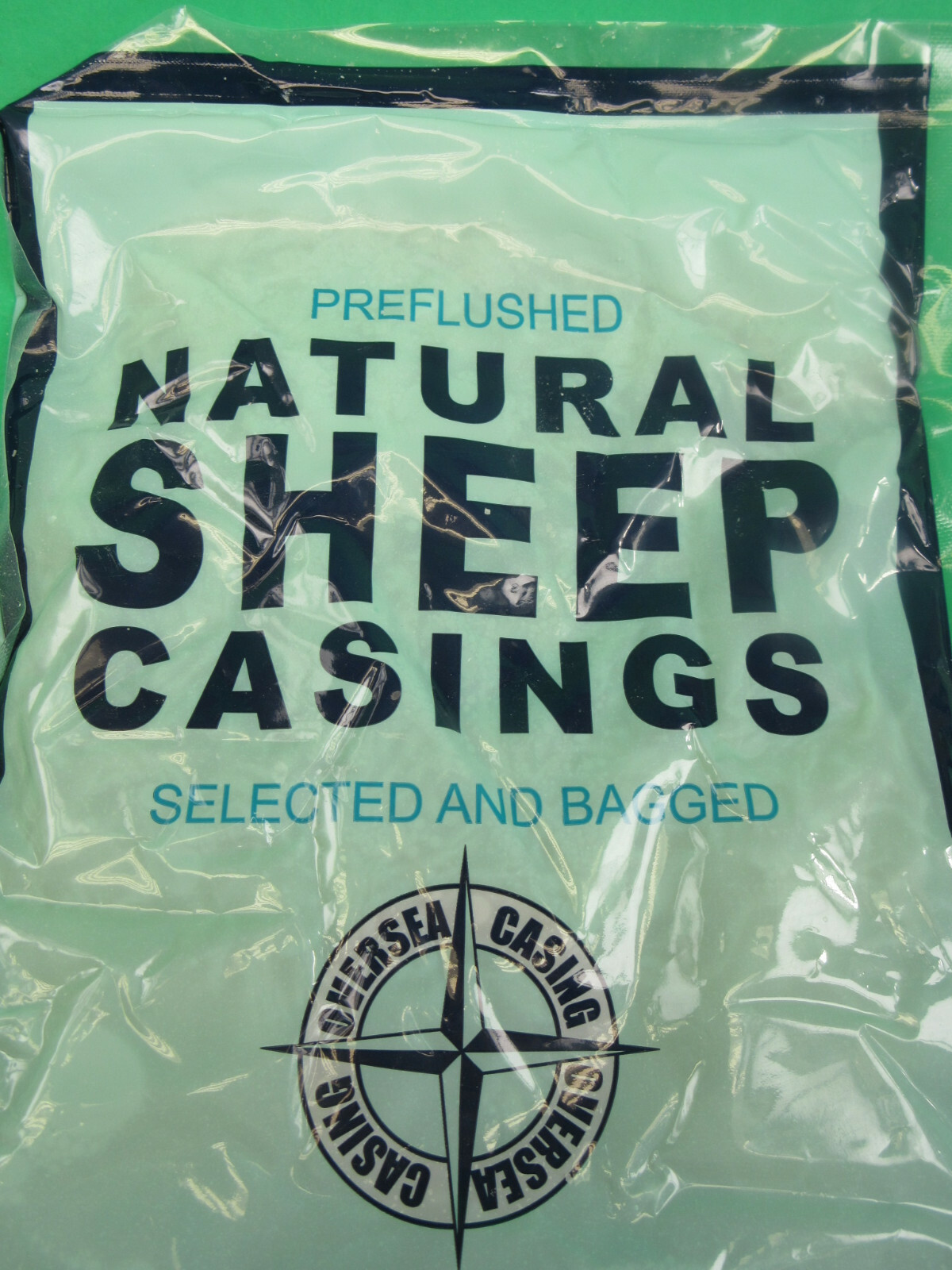 Natural Lamb Sheep Casings for 40 lbs of breakfast sausage and hot dog weiners