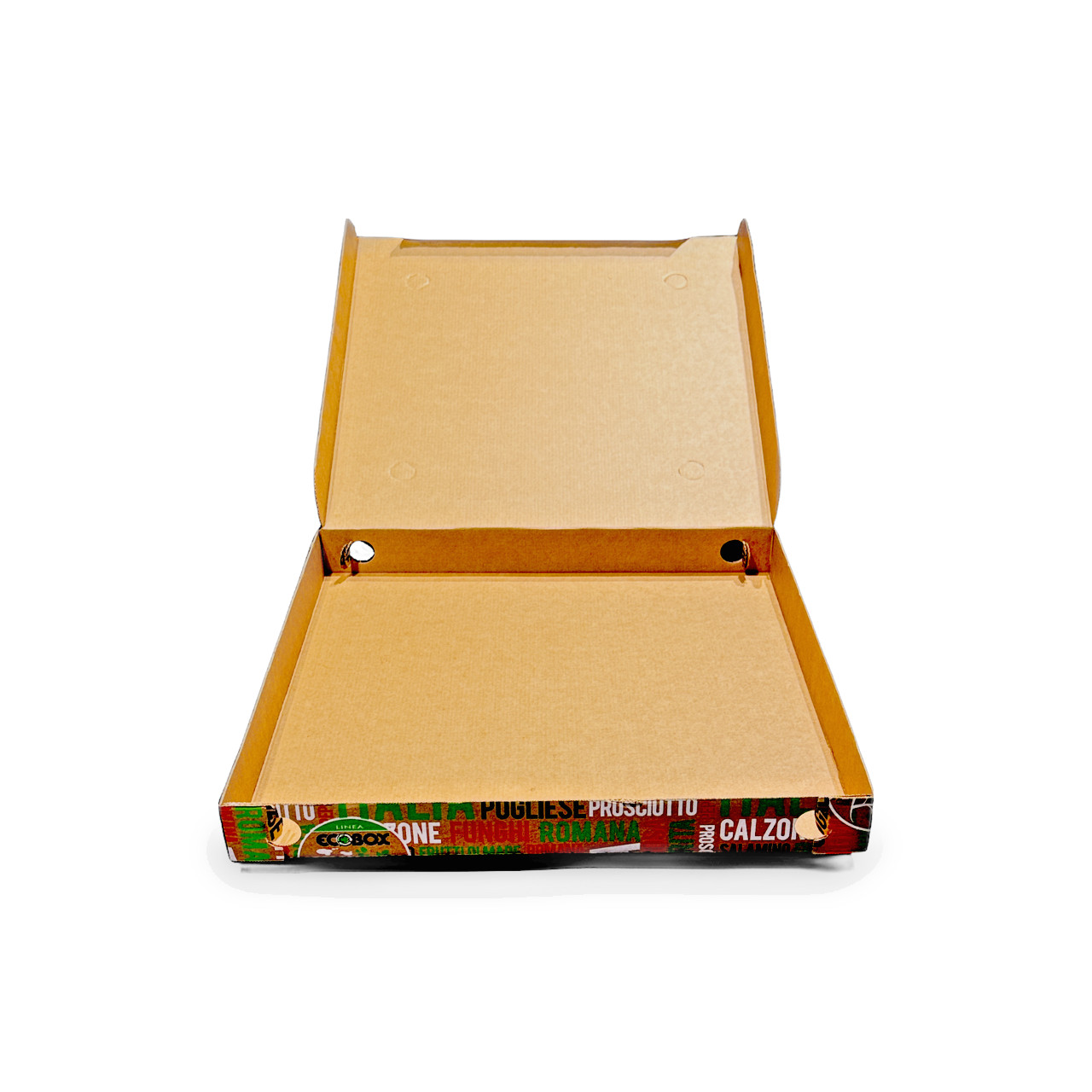 Pizza Boxes (ECO BOX) Made in Italy – Size 18″x 18″x 2″ Pack of 50