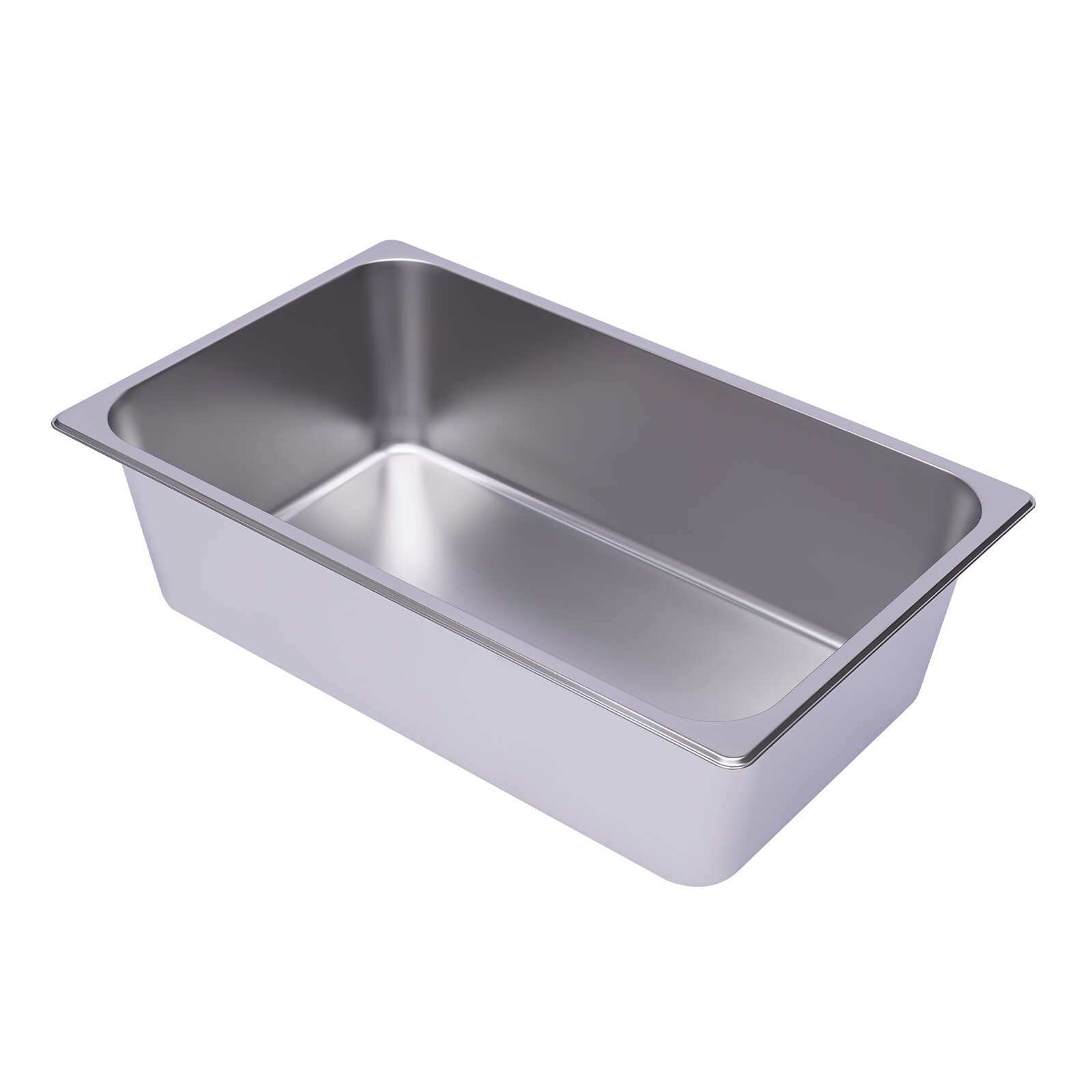 6PCS Full Size 6″ Depth Restaurant Steam Table Pans Stainless Steel Buffet Pan