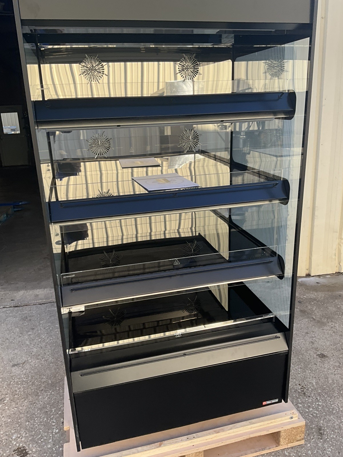 Flexeserve Zone 4 Tier 1000 Self Service Heated Merchandiser Convection Air Syst