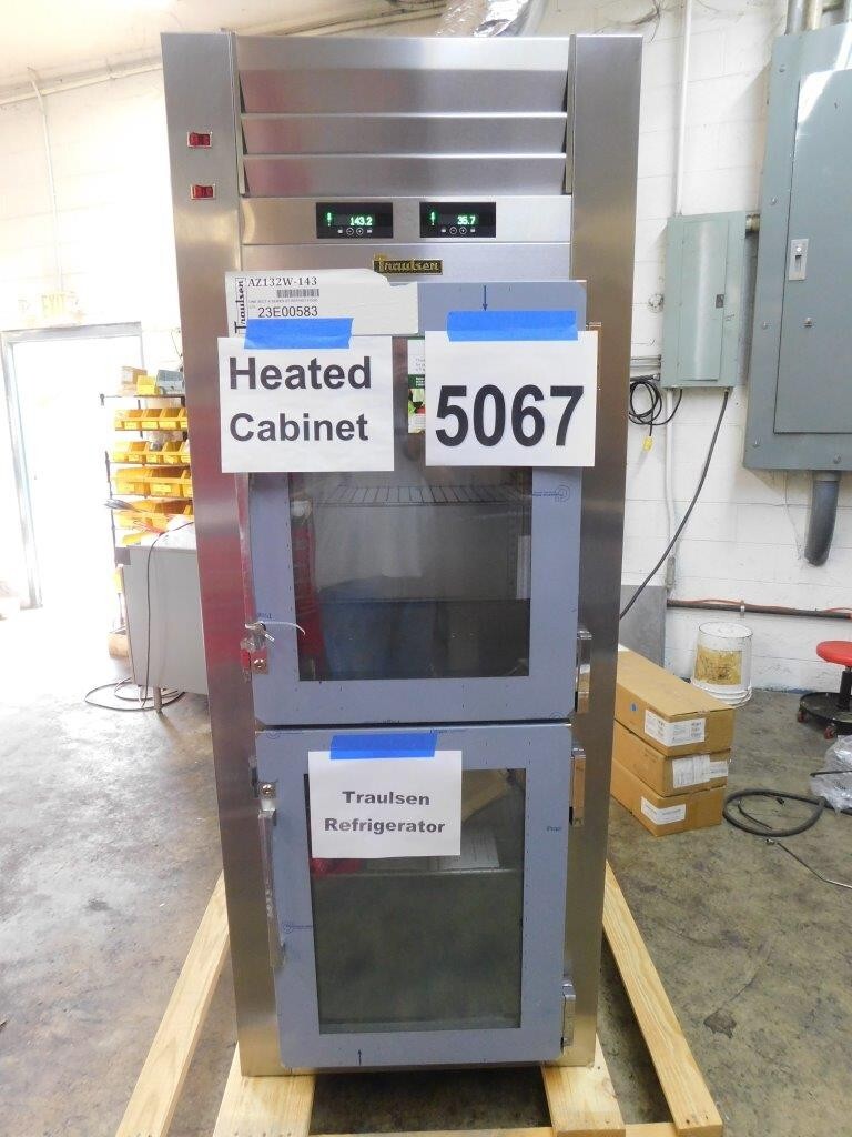 5067 New S/D Aged Inventory, Traulsen 2-Door Refrigerator / Warmer ADH132WUT-HHS