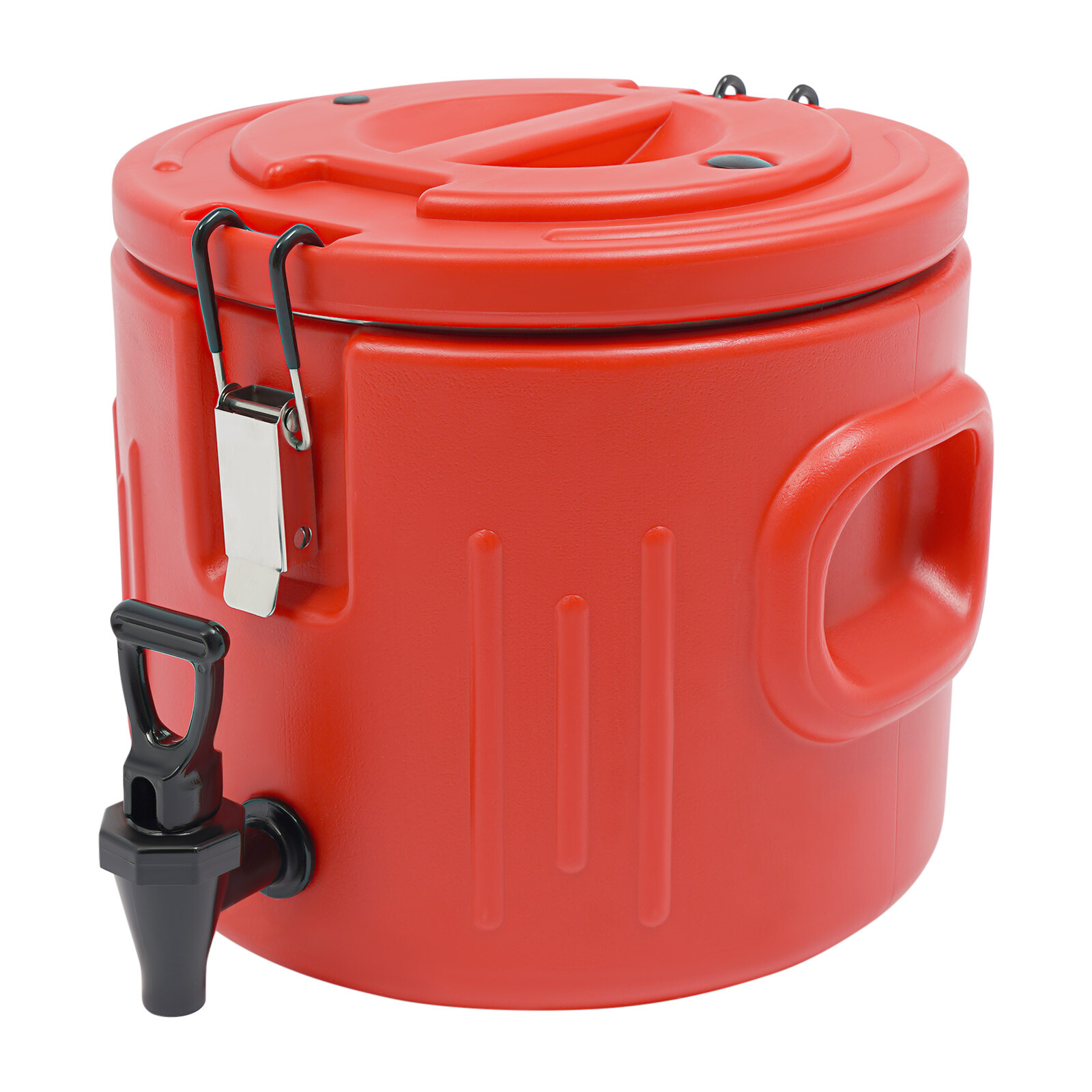 Red Insulated Beverage Containers Insulated Beverage Cooler Insulated Bucket 10L