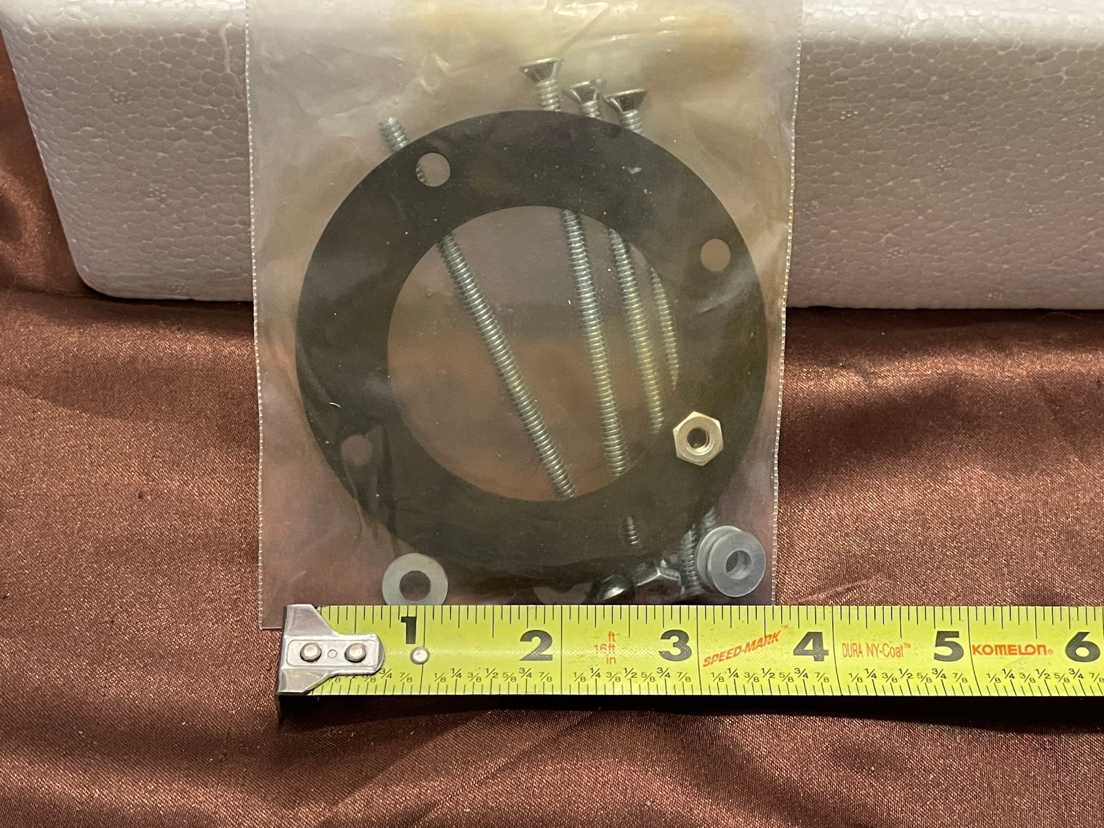 2 1/2 inch Draft Beer Tower Flange Gasket Kit with Hardware