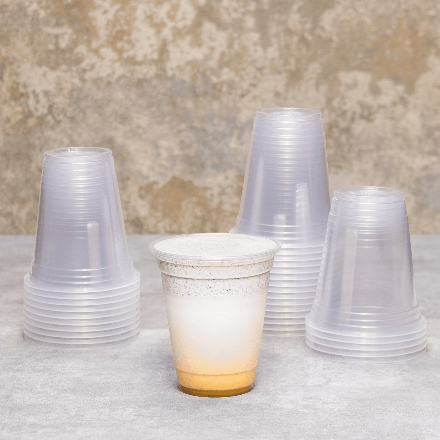 Karat 12oz PP Plastic U-Rim Cold Cups (95mm) – 2,000 ct, C1010 (Karat)
