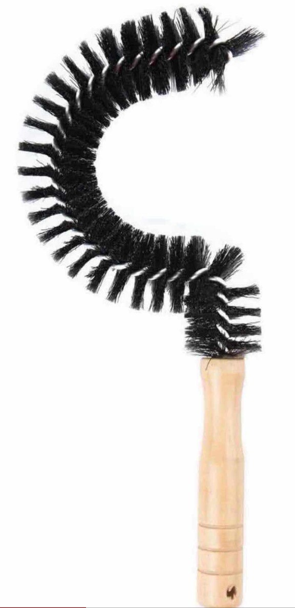 Coffee Pot Brush For Glass Decanter Coffee Pot Bowl Carafe Curved Scrub Clean