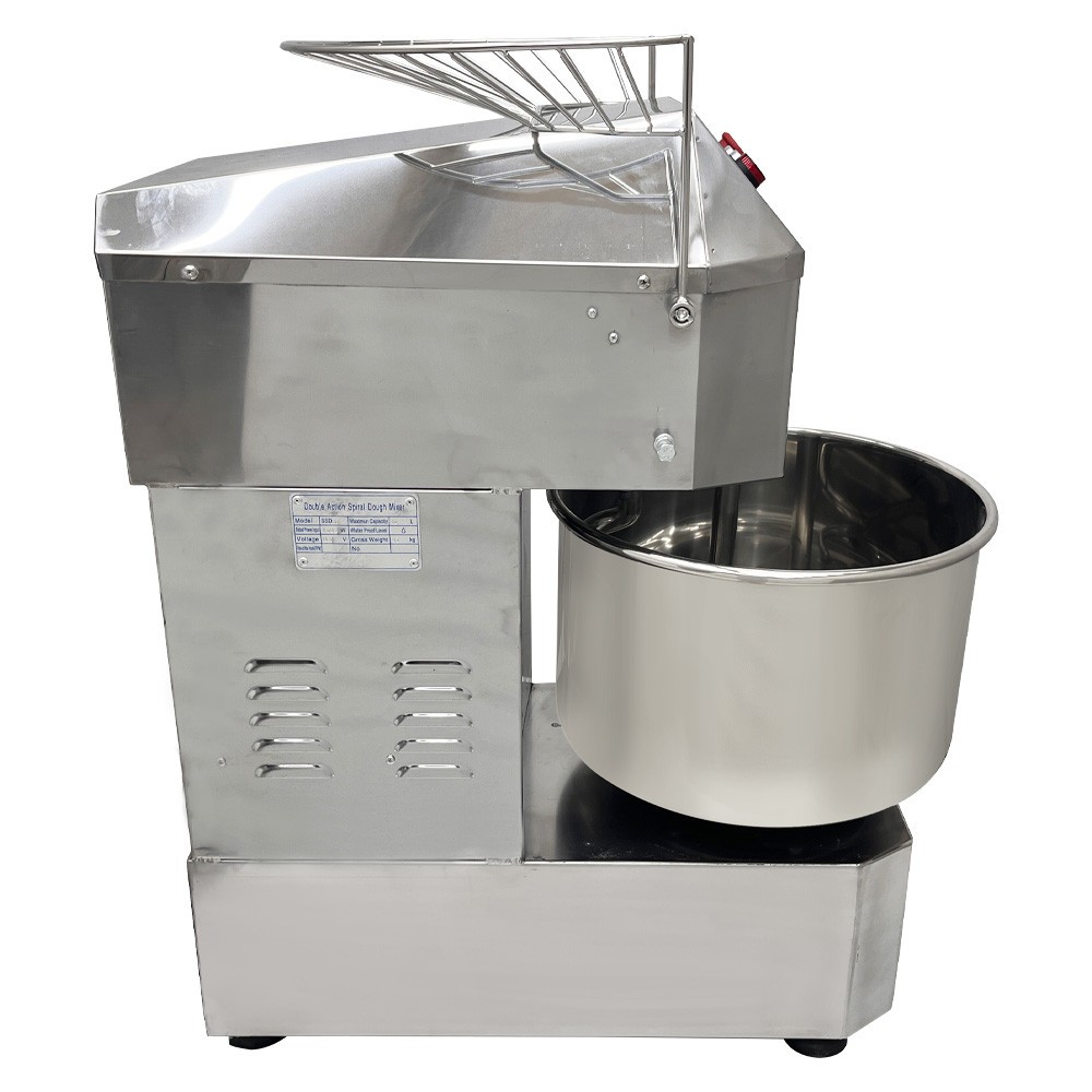 27*14*35in 30L Full Stainless Steel Double Action Double Speed Dough Mixer 110V