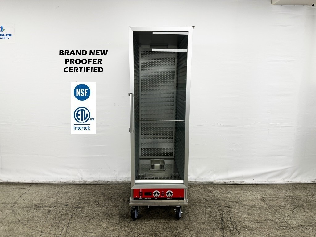 NEW Dough Proofer Side Insulated Food Holding Proofing Heated Cabinet Warmer NSF