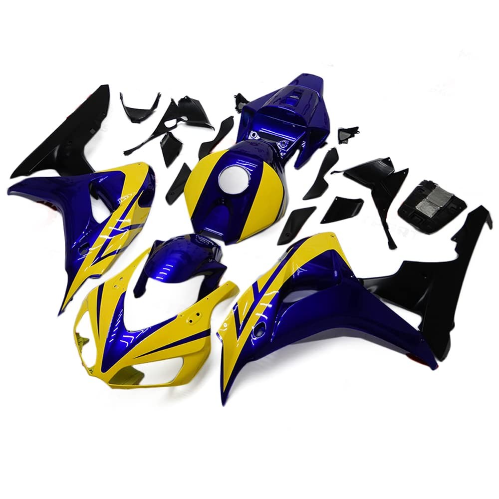 ABS Plastic Body Kit For 2006 2007 CBR1000RR Motorcycle Yellow Black Blue