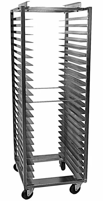 LBC Bakery LRR1-18-20 Single End-Load Stainless Roll-in Oven Rack – 20 Shelf