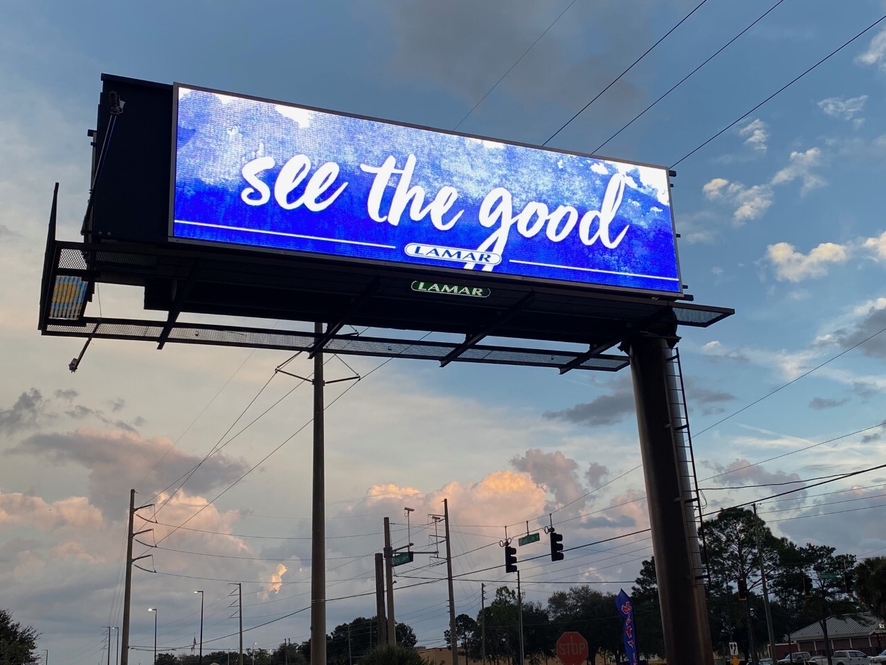 LED Sign Outdoor Board Full Color Programmable 57 in x 38 in – Made in USA