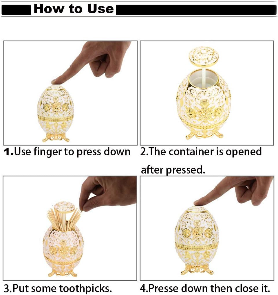 Gorgeous Automatic Toothpick Holder with Bottle Opener, Hand Press Retractable R