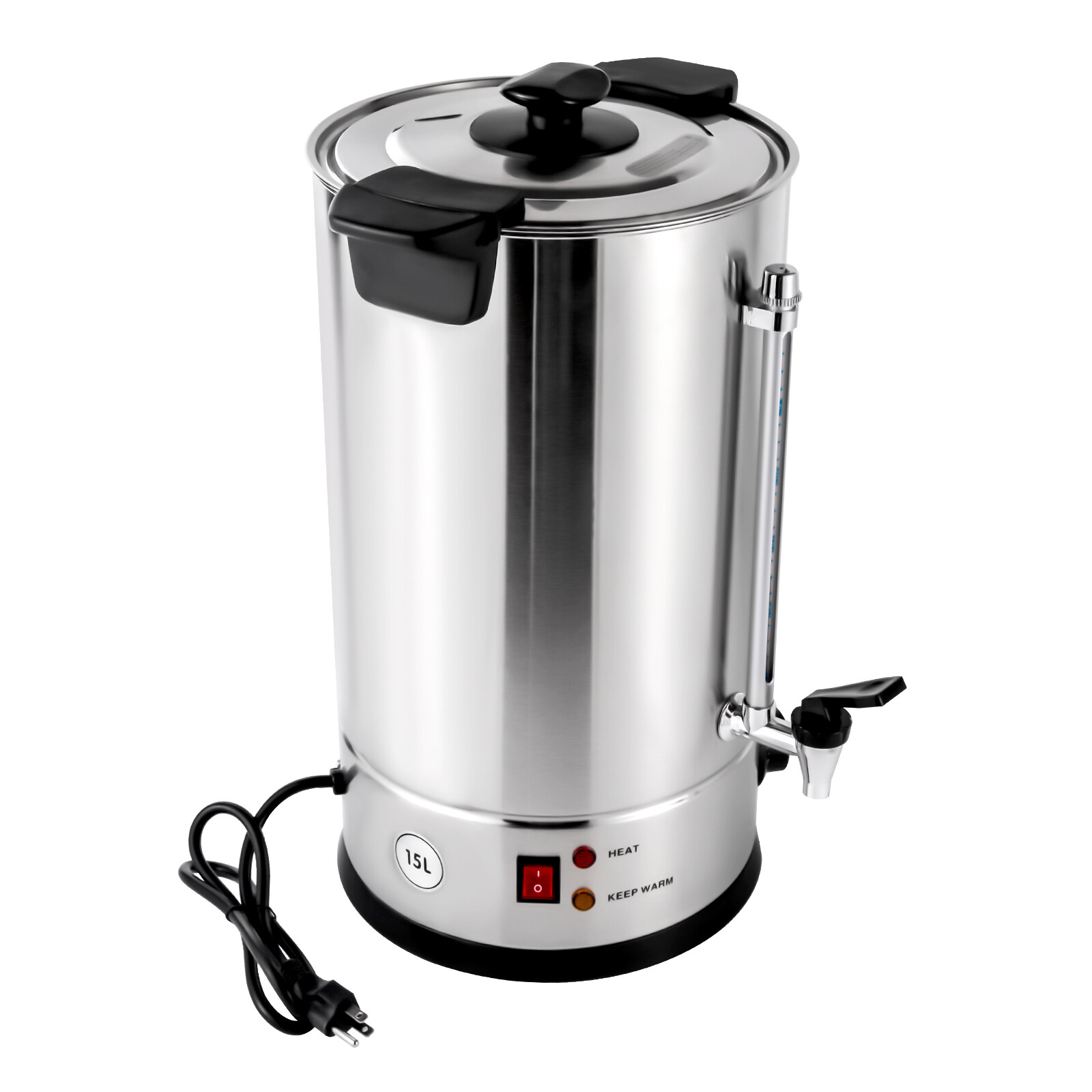 15L Large Coffee Urn Machine Maker Big Office Commercial Dispenser Hot Water