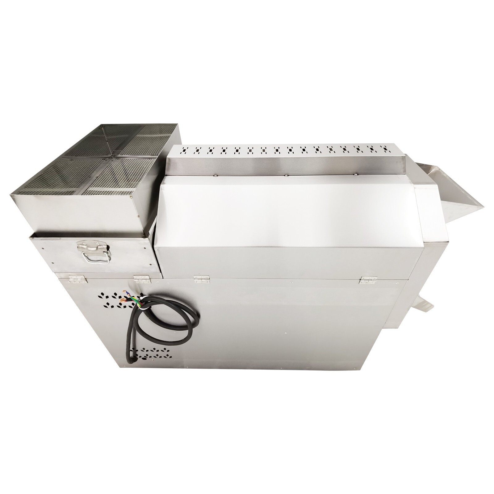 Roller Type Peanuts Nuts Roasting Machine Automatic Coffee Beans Roaster 220V