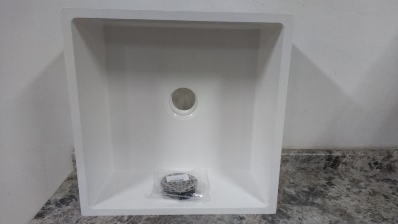 Mustee 63M 24 x 24 In Bowl Size 10 In Bowl Depth White Mop Basin