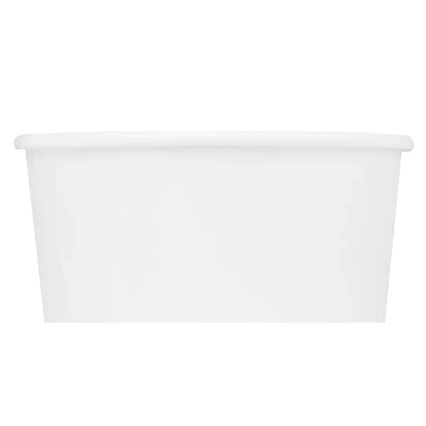 Karat Earth 16oz Eco-Friendly Paper Food Containers – White (114.6mm), KE-KDP16W