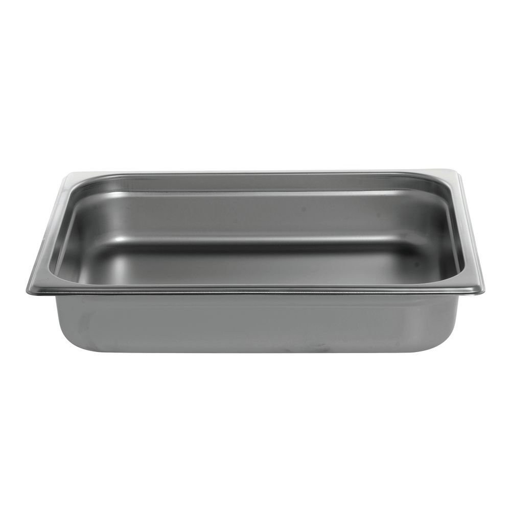 HUBERT® 1/2 Size Steam Table Pan 22 Gauge Stainless Steel – 2 1/2″D