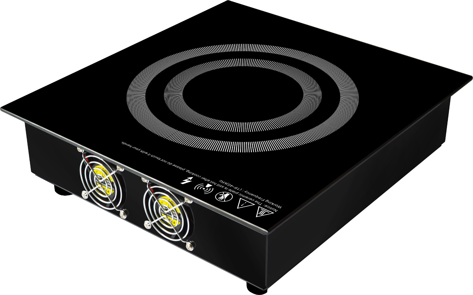 Sunpentown SPT 3400W Commercial Built In Induction Cooktop Range – SR-34AR