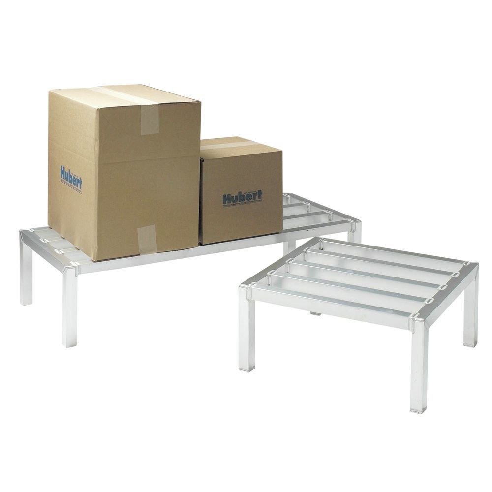 Hubert® Aluminum Dunnage Rack – 12″L x 12″W x 12″H