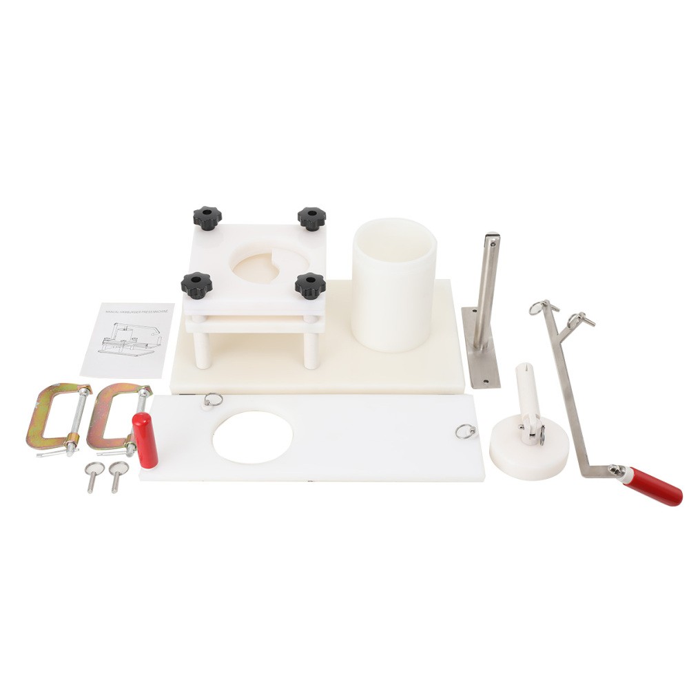 HR-130 Commercial Hamburger Patty Maker Machine Manual Hamburger Former