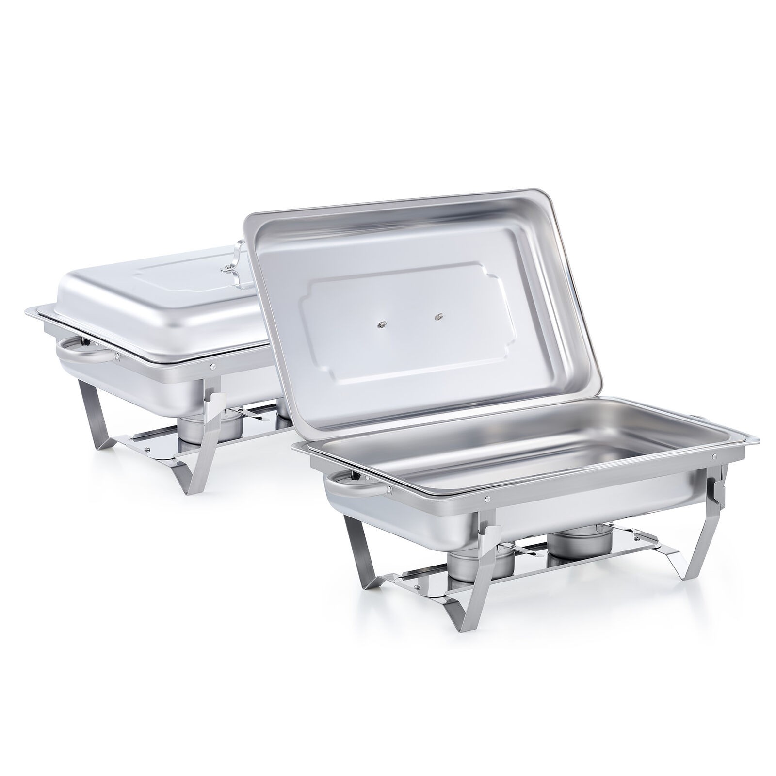5Pack 8QT Chafing Dish Wedding Buffet 316 Stainless Steel Chafer Full Size