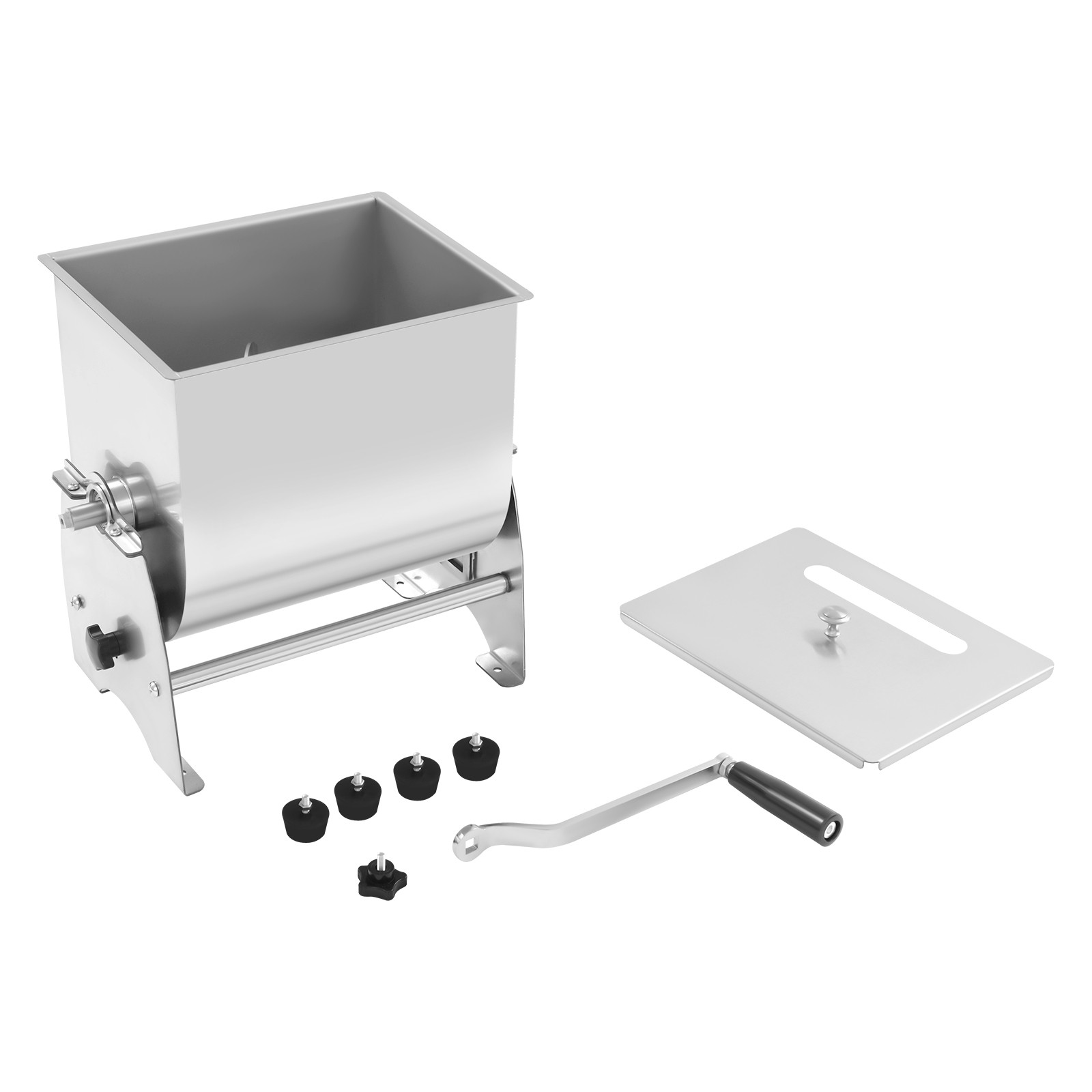 Commercial Tilting Mixer, Manual Meat Mixer, Sausage Mixer Machine 22lbs