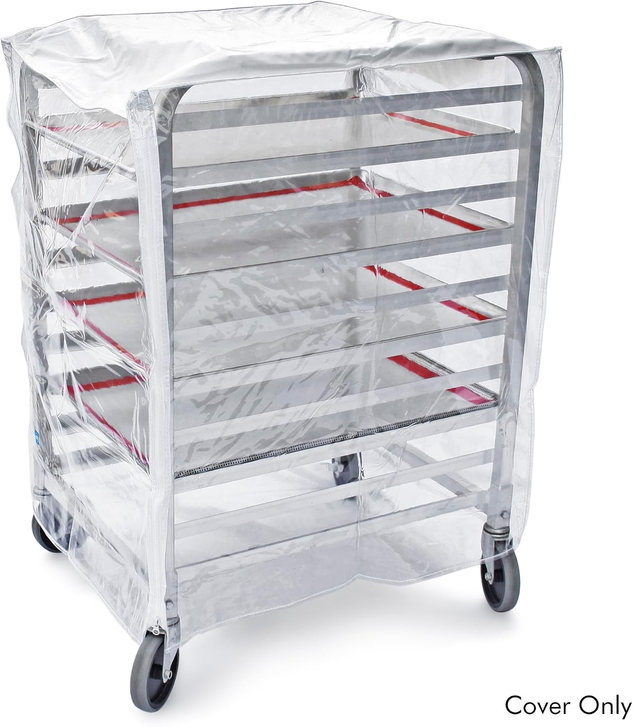 Costway 10 Sheet Aluminum Bakery Rack Rolling Commercial Cookie Bun Pan Kitchen