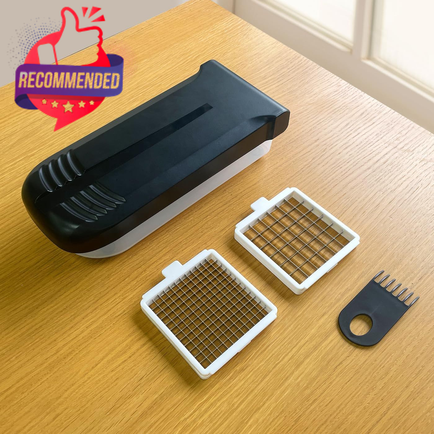 Multifunctional Food Chopper – Onion, Vegetable Slicer Dicer Cutter, Potato