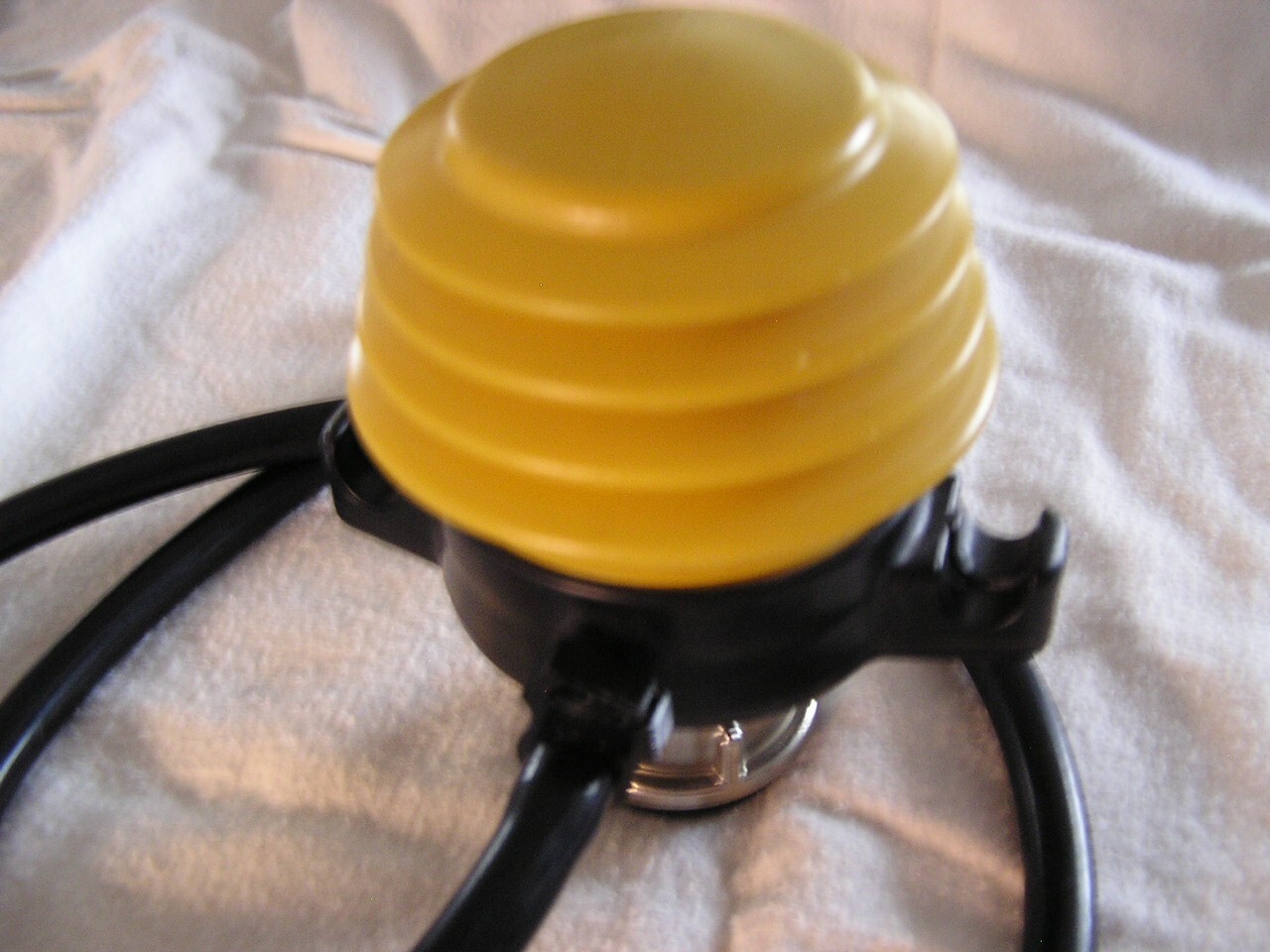 Draft Beer Keg Pump, Yellow/Black, Excellent condition, Made in the USA!