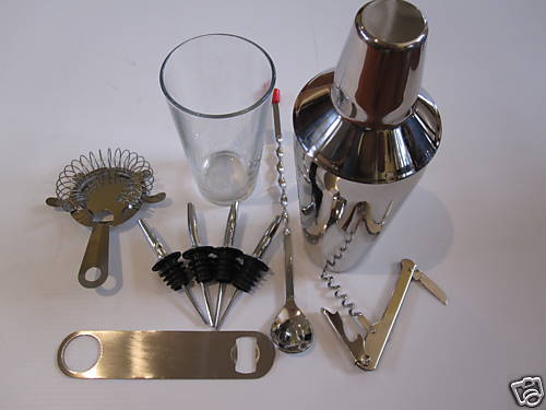 USA SELLER BARTENDER’S KIT (12) PIECES FREE SHIPPING USA ONLY