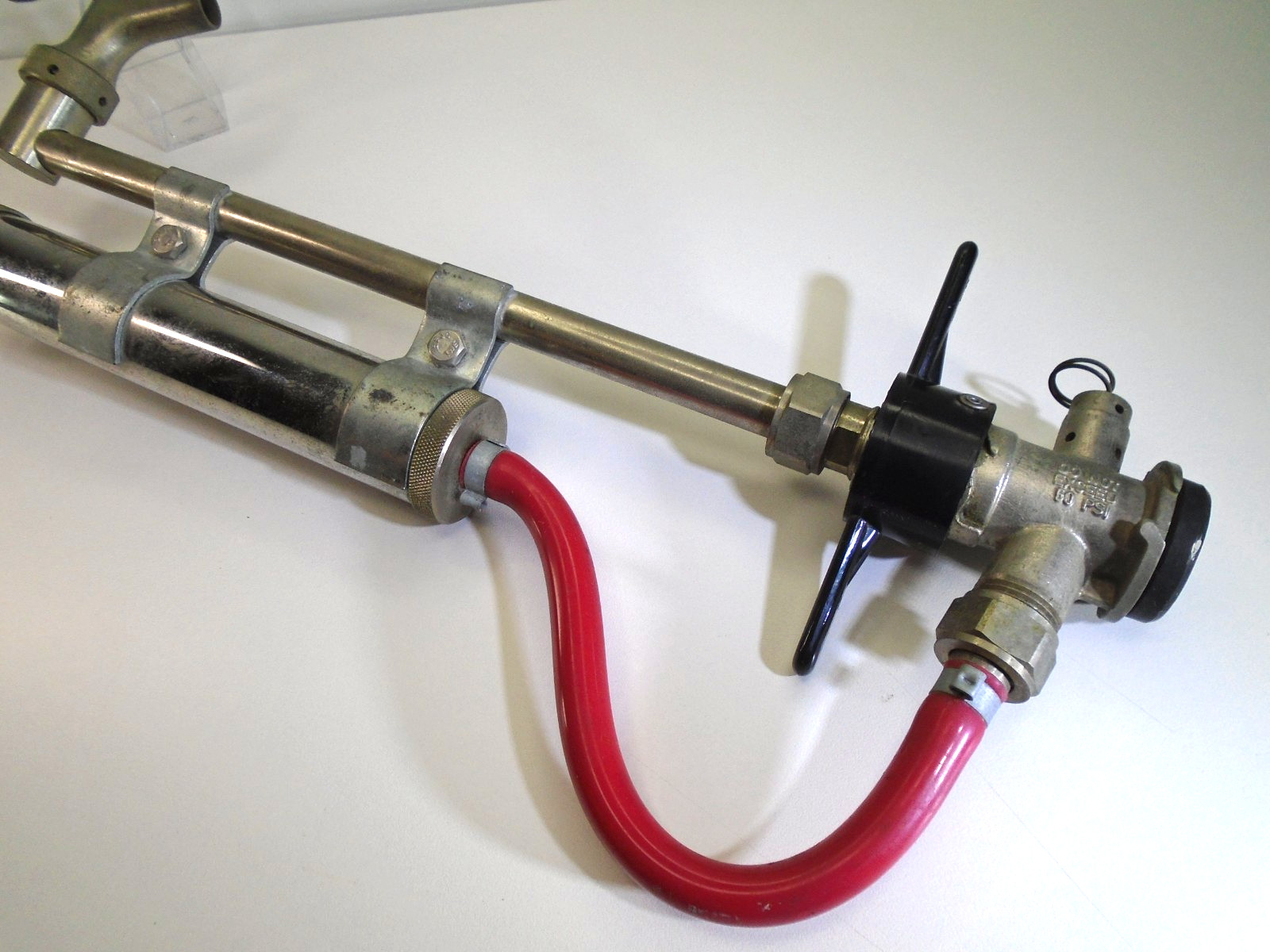 Vtg MICRO MATIC Sankey Beer Keg Tap w/ Pump Spout XL Neck Tailgate Party BBQ Bar